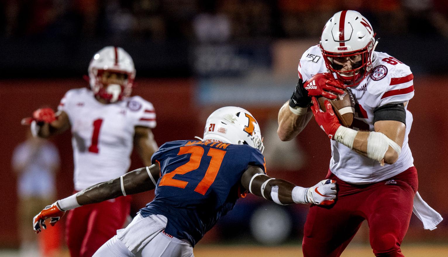 Nebraska vs. Illinois, 9.21